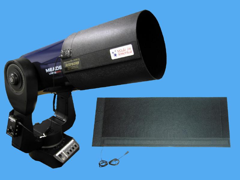 fits Celestron telescopes with Upper and Lower Dovetail notches AZ-809-N-2 Astrozap 9.25 SCT Flexi-Heat™ Heated Flexible Dew Shield 